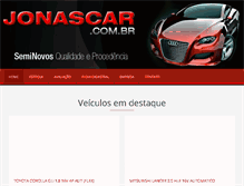 Tablet Screenshot of jonascar.com.br